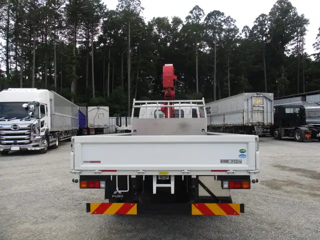 平成29年11月中古小型クレーン付三菱ふそうキャンターの画像6