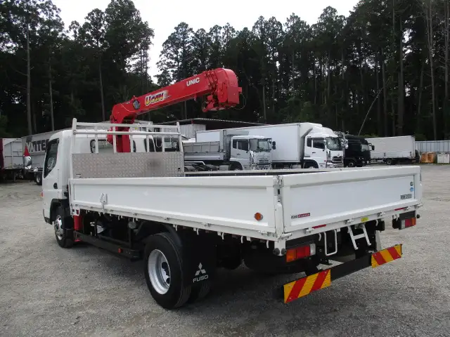 平成29年11月中古小型クレーン付三菱ふそうキャンターの画像7