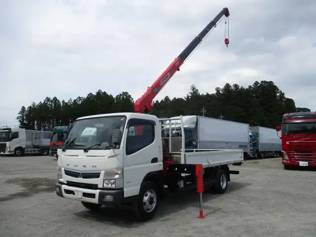 平成29年11月中古小型クレーン付三菱ふそうキャンターの画像9