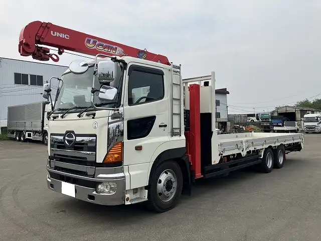 平成19年10月中古大型クレーン付日野プロフィアの画像1