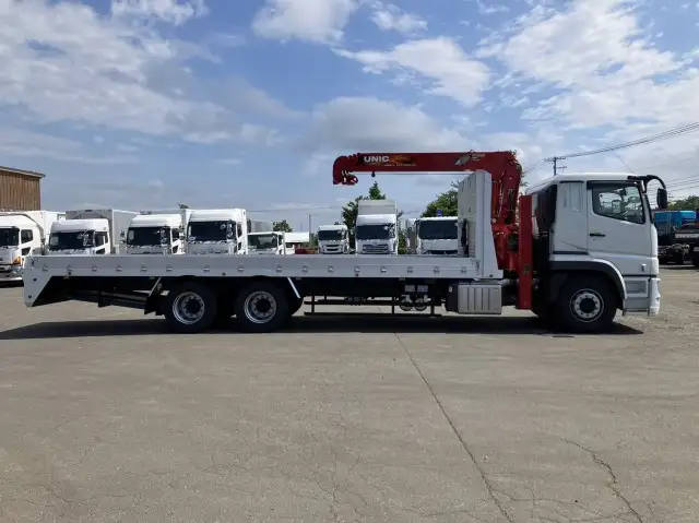 令和05年02月中古大型クレーン付三菱ふそうスーパーグレートの画像4