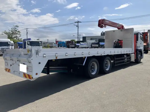 令和05年02月中古大型クレーン付三菱ふそうスーパーグレートの画像5