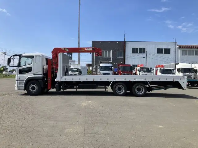 令和05年02月中古大型クレーン付三菱ふそうスーパーグレートの画像8