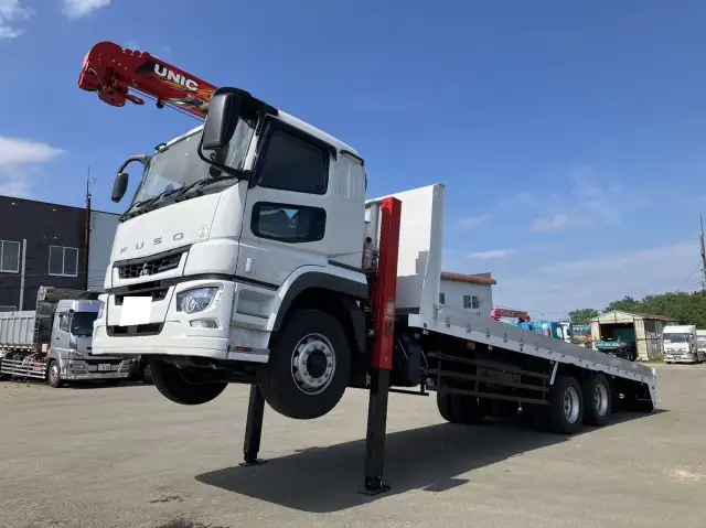 令和05年02月中古大型クレーン付三菱ふそうスーパーグレートの画像9