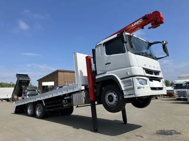 令和05年02月中古大型クレーン付三菱ふそうスーパーグレートの画像10