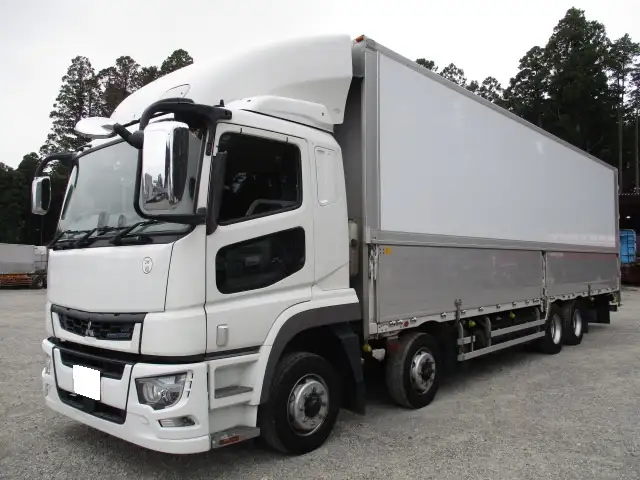 平成30年01月中古大型アルミバン・ウィング三菱ふそうスーパーグレートの画像1