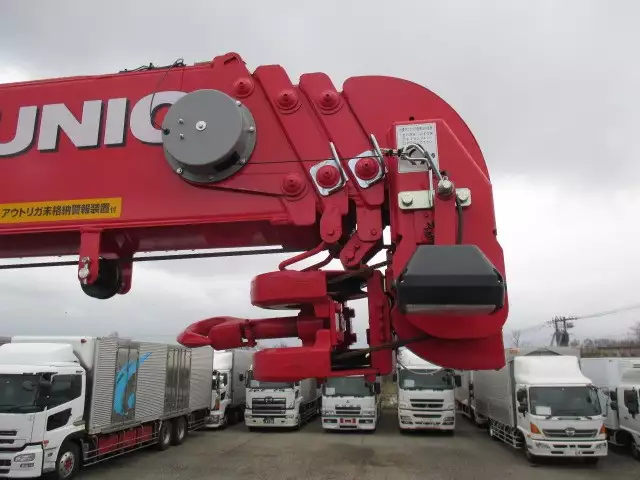 平成29年10月中古大型クレーン付いすゞギガの画像17