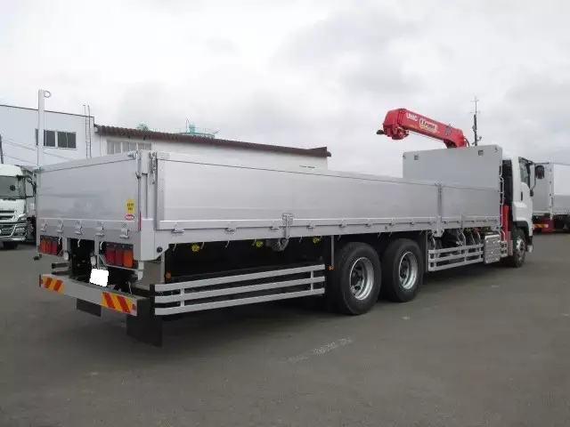 平成29年10月中古大型クレーン付いすゞギガの画像4