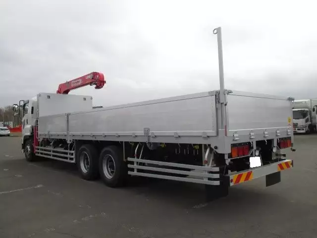 平成29年10月中古大型クレーン付いすゞギガの画像6