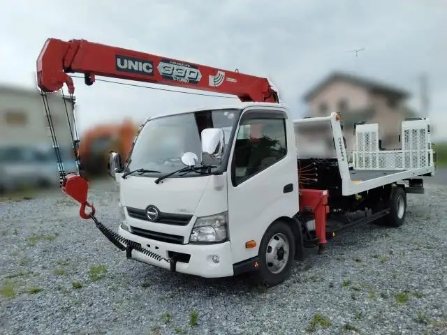 平成25年12月中古小型重機運搬車日野デュトロの画像2