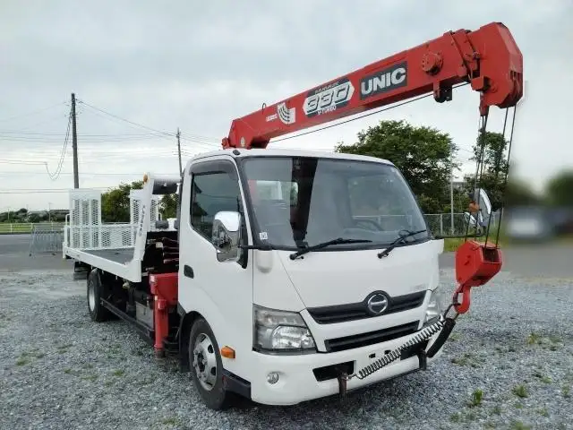 平成25年12月中古小型重機運搬車日野デュトロの画像3