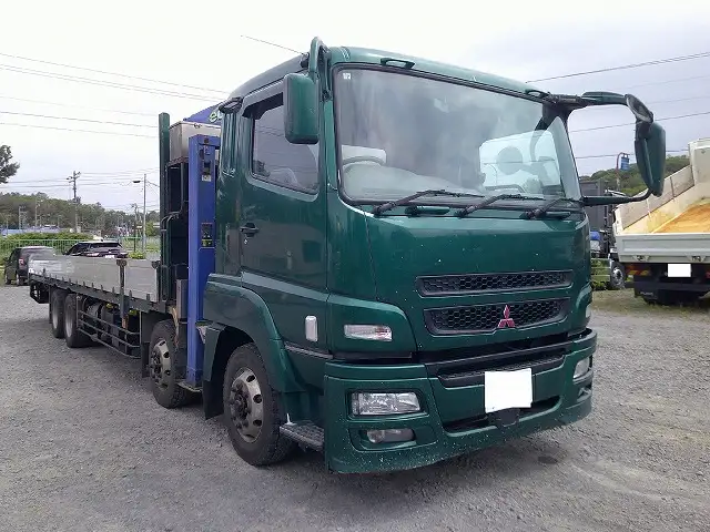 平成26年06月中古大型クレーン付三菱ふそうスーパーグレートの画像2