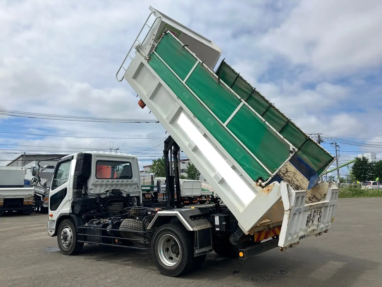 令和03年11月中古増トンダンプ三菱ふそうファイターの画像13