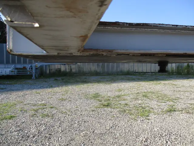 車検付(R7.10) 平成22年 東急 40FT3軸コンテナシャシ リーフサス 積載:30,480kg 第五輪:10,850㎏以上 一括緩和の画像11