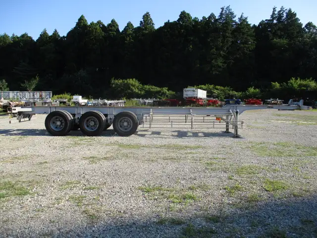 車検付(R7.10) 平成22年 東急 40FT3軸コンテナシャシ リーフサス 積載:30,480kg 第五輪:10,850㎏以上 一括緩和の画像4