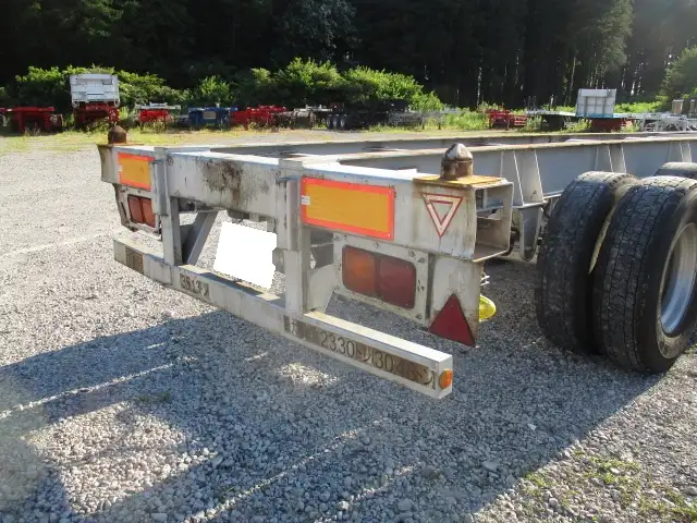 車検付(R7.10) 平成22年 東急 40FT3軸コンテナシャシ リーフサス 積載:30,480kg 第五輪:10,850㎏以上 一括緩和の画像46