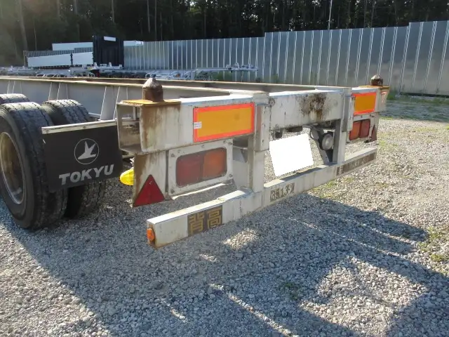 車検付(R7.10) 平成22年 東急 40FT3軸コンテナシャシ リーフサス 積載:30,480kg 第五輪:10,850㎏以上 一括緩和の画像49