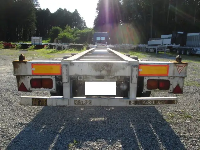 車検付(R7.10) 平成22年 東急 40FT3軸コンテナシャシ リーフサス 積載:30,480kg 第五輪:10,850㎏以上 一括緩和の画像6