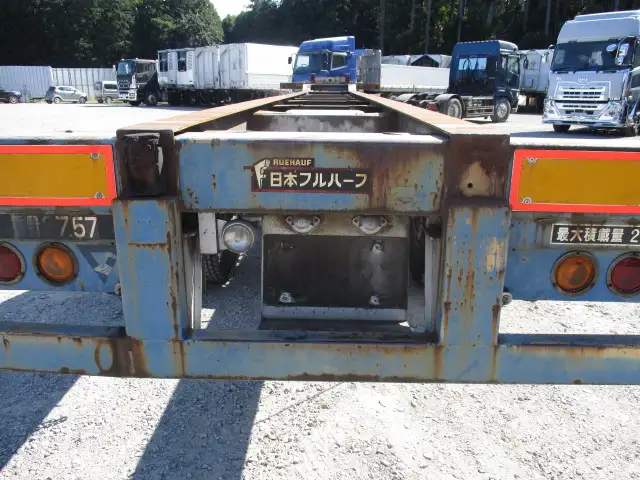平成04年07月中古その他コンテナシャーシー日本フルハーフフルハーフの画像46