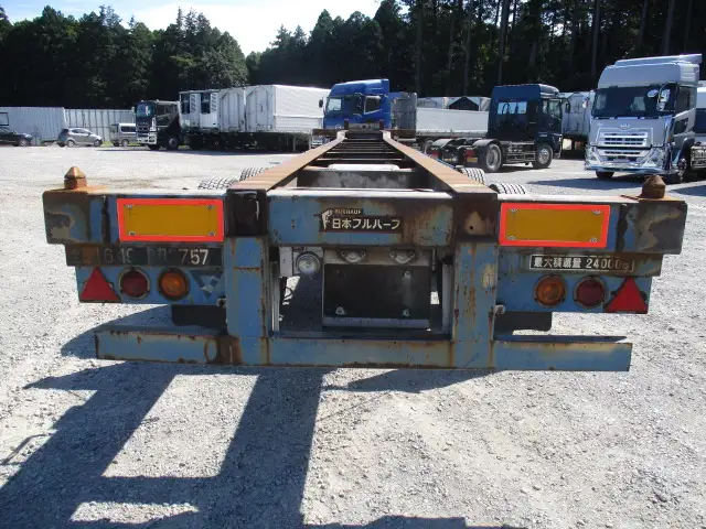 平成04年07月中古その他コンテナシャーシー日本フルハーフフルハーフの画像6