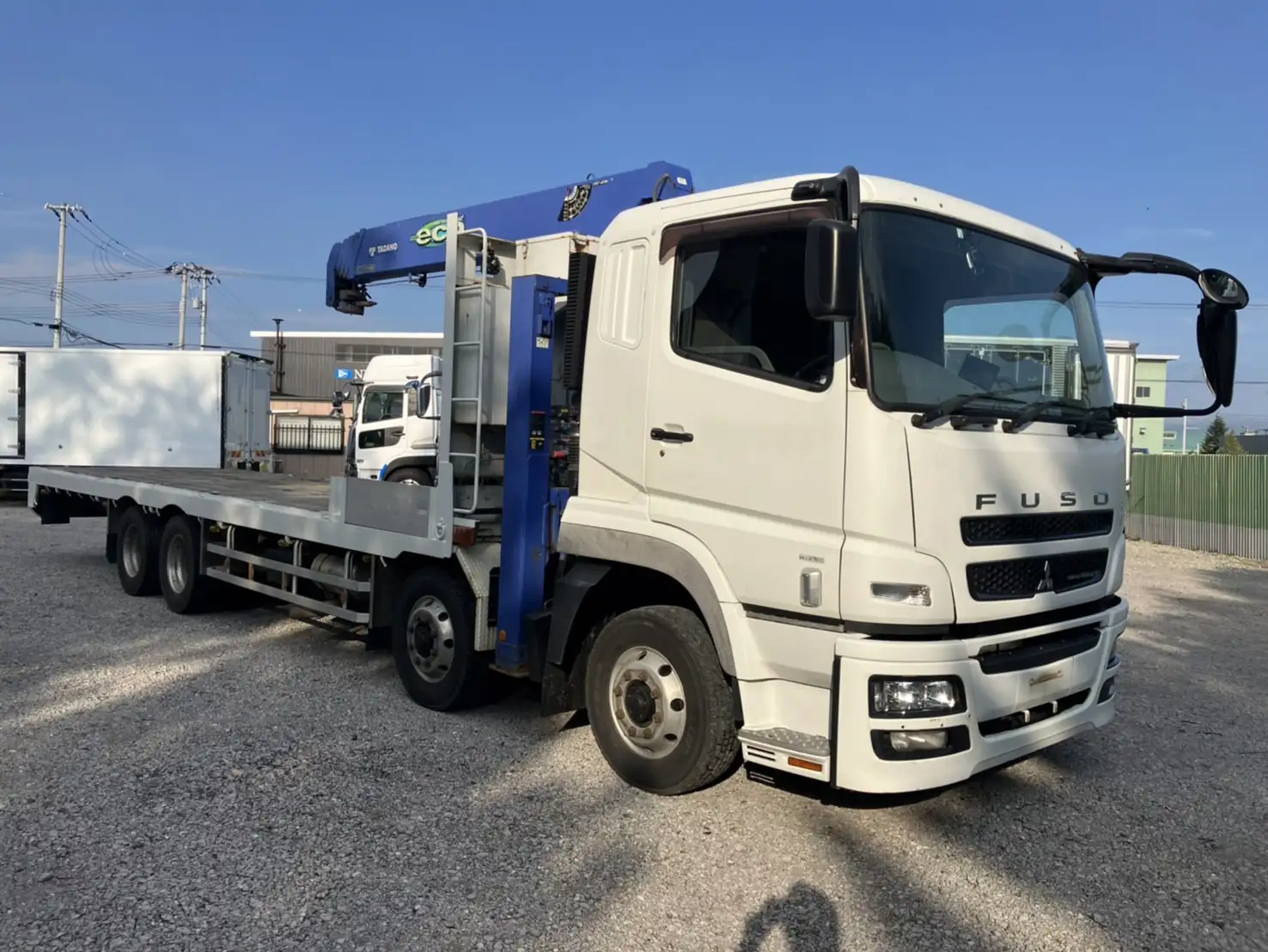 平成29年02月中古大型クレーン付三菱ふそうスーパーグレートの画像2