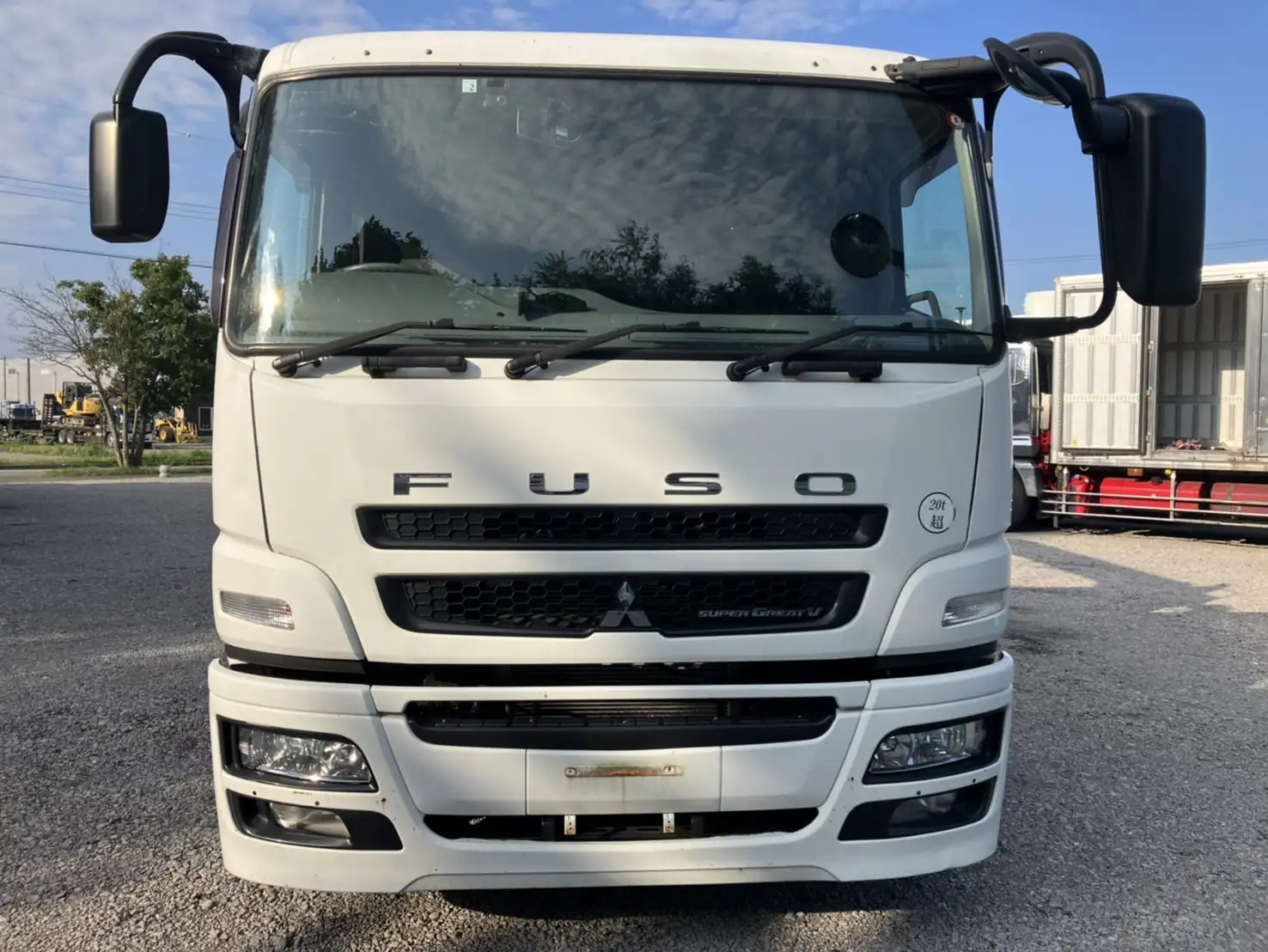 平成29年02月中古大型クレーン付三菱ふそうスーパーグレートの画像4