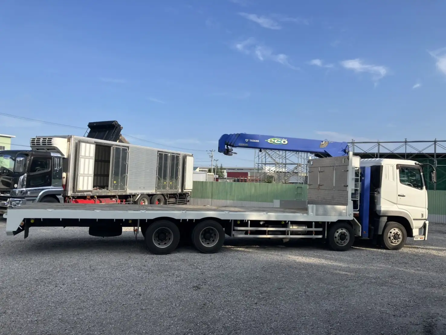 平成29年02月中古大型クレーン付三菱ふそうスーパーグレートの画像5