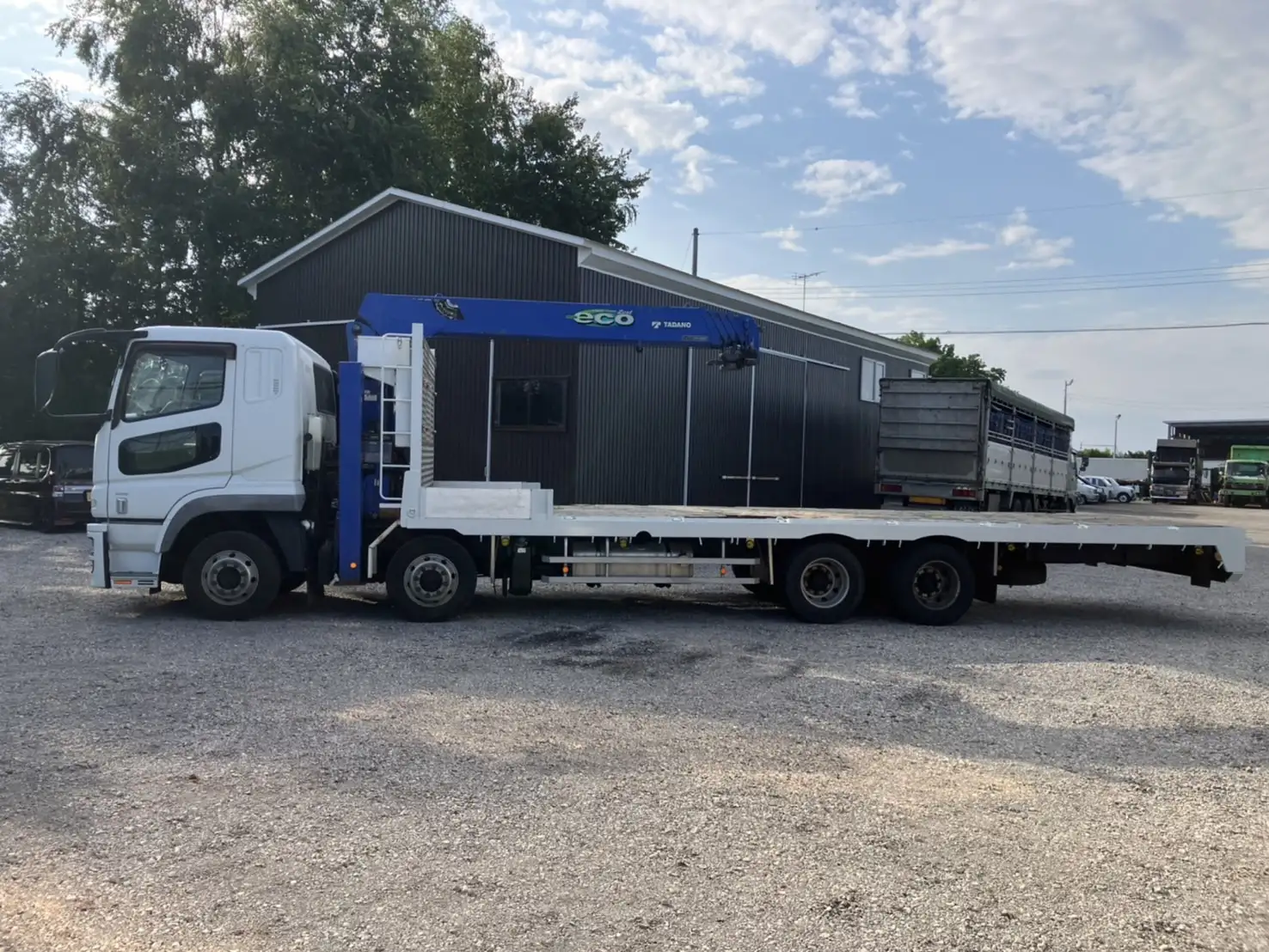 平成29年02月中古大型クレーン付三菱ふそうスーパーグレートの画像6