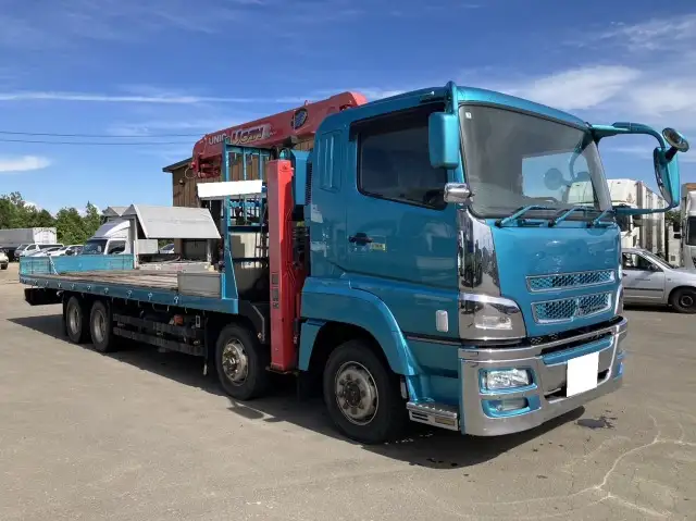 平成26年06月中古大型クレーン付三菱ふそうスーパーグレートの画像3