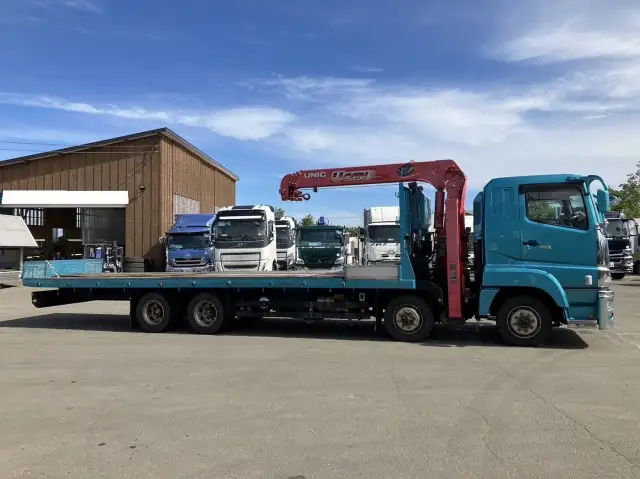 平成26年06月中古大型クレーン付三菱ふそうスーパーグレートの画像4
