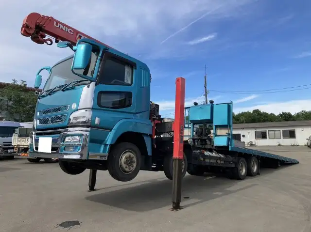 平成26年06月中古大型クレーン付三菱ふそうスーパーグレートの画像9