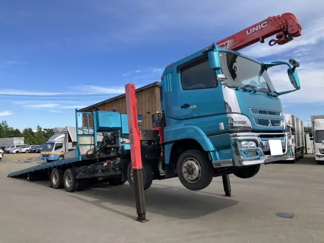 平成26年06月中古大型クレーン付三菱ふそうスーパーグレートの画像10
