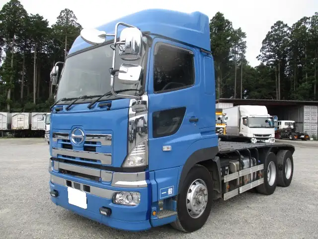 車検付(R7.4)平成28年 日野 2デフトラクタ 480馬力 AT 第五輪:17,700㎏の画像1
