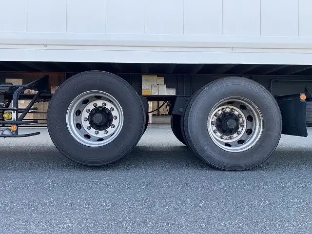 【愛知県豊橋市保管】継続車検取得中！　平成29年　トレクス　40ft2軸冷凍コンテナシャシSET　エアサス（リフトアクスル後軸）　積載：23,500㎏　第五輪荷重：9,030㎏以上　の画像7