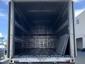 【愛知県豊橋市保管】継続車検取得中！　平成29年　トレクス　40ft2軸冷凍コンテナシャシSET　エアサス（リフトアクスル後軸）　積載：23,500㎏　第五輪荷重：9,030㎏以上　の画像10