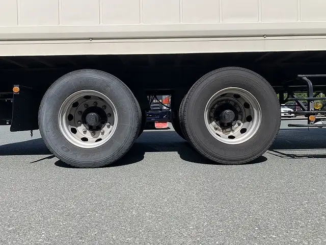 【愛知県豊橋市保管】継続車検取得中！　平成29年　トレクス　40ft2軸冷凍コンテナシャシSET　エアサス（リフトアクスル後軸）　積載：23,500㎏　第五輪荷重：9,030㎏以上　の画像6