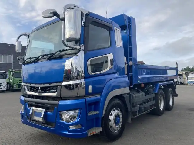 平成29年08月中古大型ダンプ三菱ふそうスーパーグレートの画像1