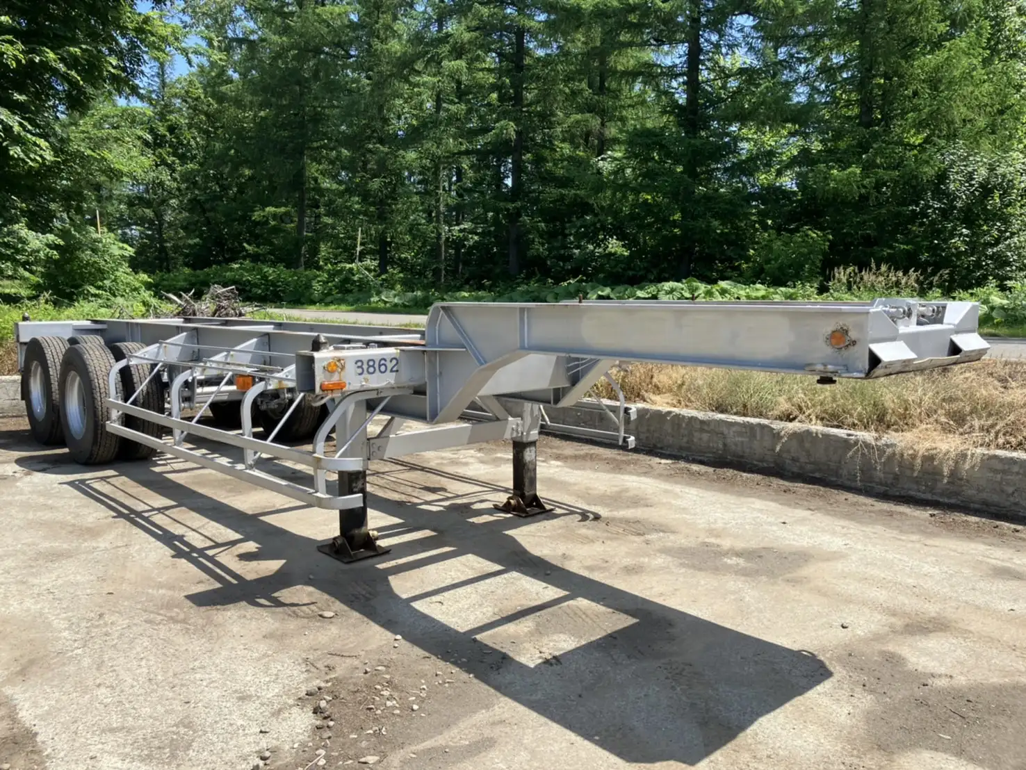 平成05年04月中古その他コンテナシャーシー日本フルハーフフルハーフの画像2