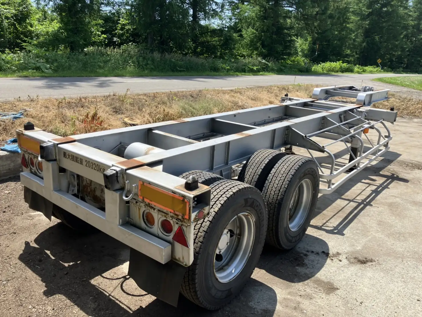 平成05年04月中古その他コンテナシャーシー日本フルハーフフルハーフの画像3