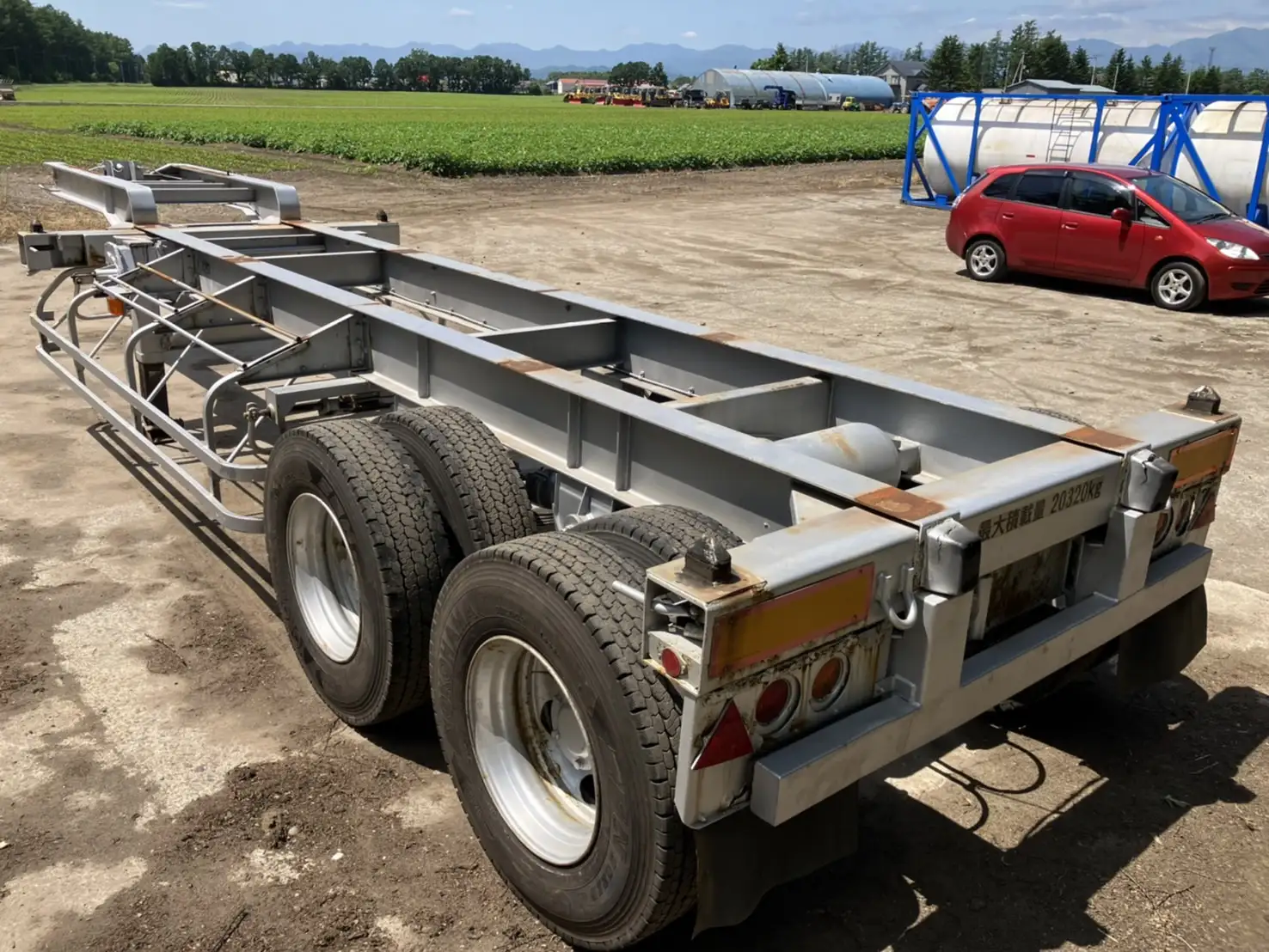 平成05年04月中古その他コンテナシャーシー日本フルハーフフルハーフの画像4