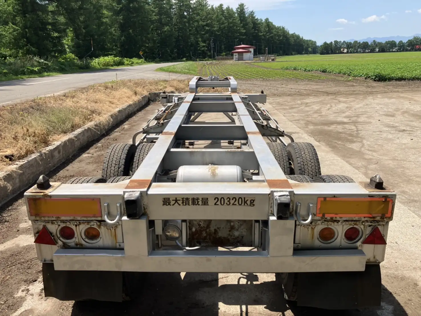 平成05年04月中古その他コンテナシャーシー日本フルハーフフルハーフの画像5