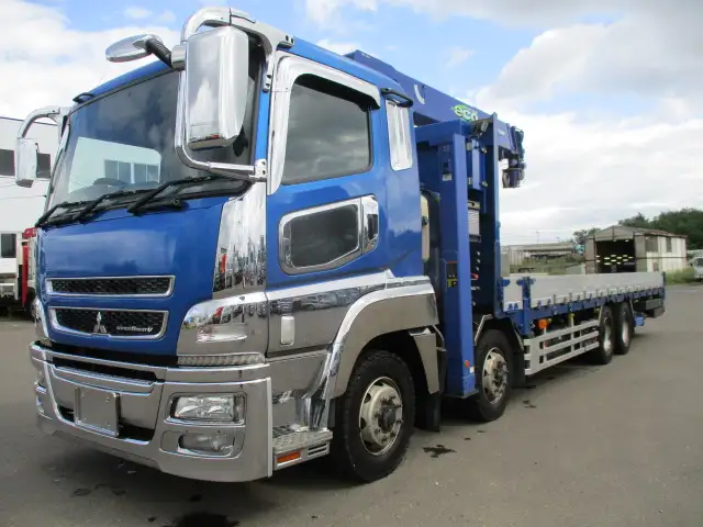 平成29年08月中古大型クレーン付三菱ふそう三菱の画像1