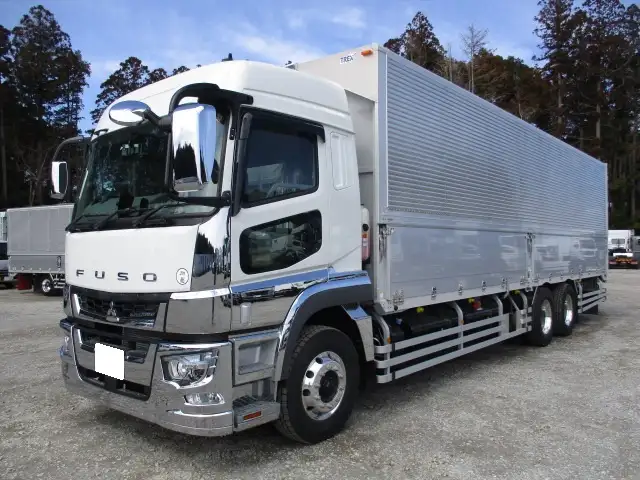 令和06年08月中古大型アルミバン・ウィング三菱ふそうスーパーグレートの画像1