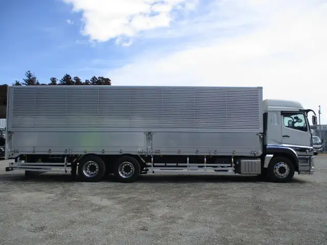 令和06年08月中古大型アルミバン・ウィング三菱ふそうスーパーグレートの画像4