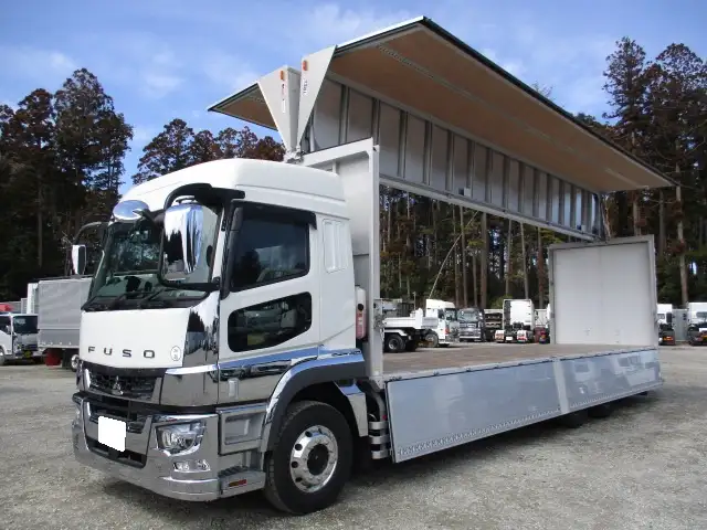 令和06年08月中古大型アルミバン・ウィング三菱ふそうスーパーグレートの画像9