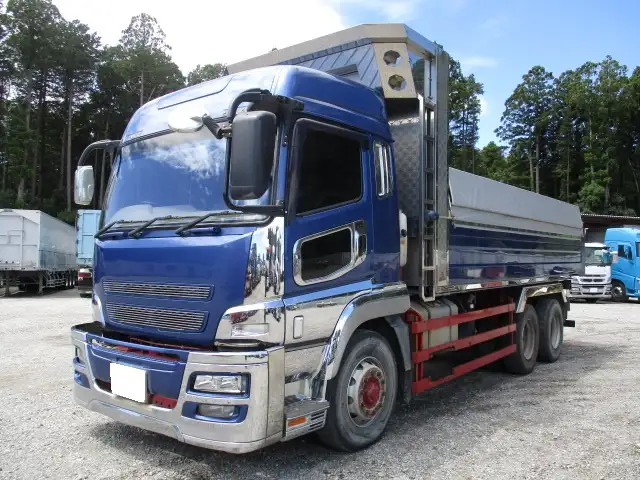 平成28年09月中古大型ダンプ三菱ふそうスーパーグレートの画像1