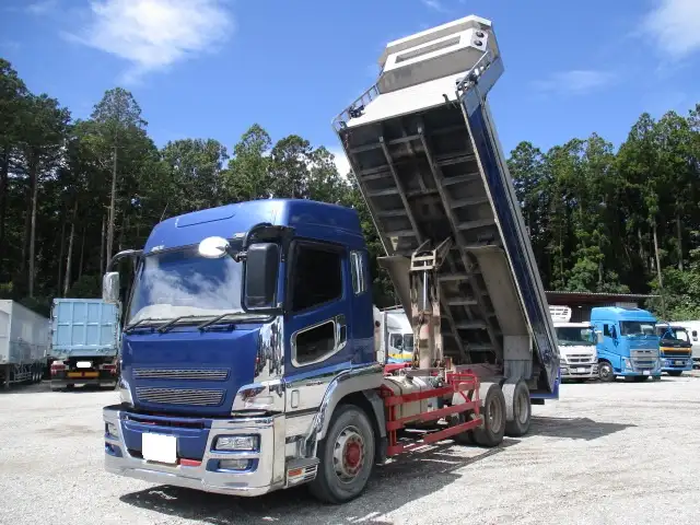 平成28年09月中古大型ダンプ三菱ふそうスーパーグレートの画像10