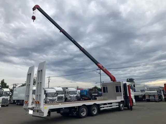 令和06年02月中古大型クレーン付日野プロフィアの画像11