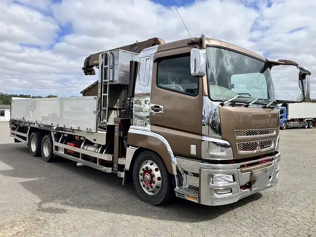 平成29年03月中古大型クレーン付三菱ふそうスーパーグレートの画像3