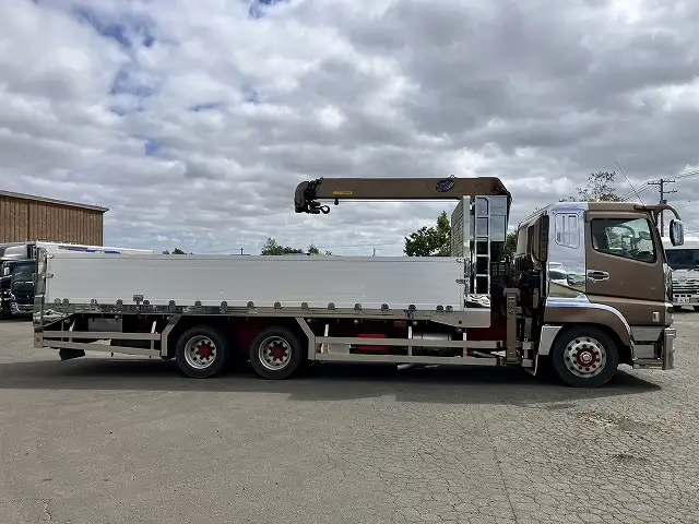 平成29年03月中古大型クレーン付三菱ふそうスーパーグレートの画像4